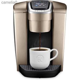 Coffee Makers K-Elite Single Serve K-Cup Pod Coffee Maker Brushed GoldL231219