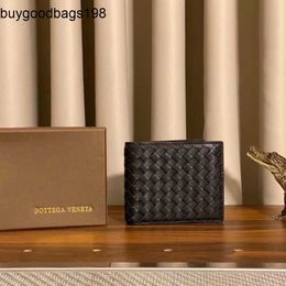 Mens Wallet BottegaaVeneta Bags Baodi Jia is a popular foldable wallet on the internet A musthave for trendy men in highend light luxury suits with short clips Comes gi