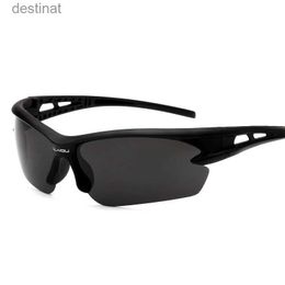Sunglasses Motorcycle Glasses Men Night Vision Moto Glasses UV Protection Cycling Riding Eyewear Motocross Goggles Outdoor SunglassesL231219