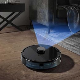 Robot Vacuum Cleaners Smart Robot Vacuum Cleaner Wet and Dry Laser Navigation High Saution 300ml Water Tank Laser Navigation Auto ChargingL231219