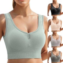 Women's Shapers Womens' Sports Bra Longline Wirefree Padded With Medium Support Yoga Bras Gym Running Workout Tank Tops