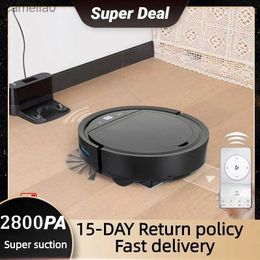 Robot Vacuum Cleaners 2500PA Vacuum Cleaner Robot Smart Wireless APP Auto-Recharge Floor Sweeping Cleaning Machine Vacuum Cleaner Robot For HomeL231219