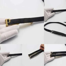 Belts Belts New 2023 Belts Leather Belt Width 1.5cm Fashion Designer Mens Women Black Waistband P Letter Belt For Women Good match