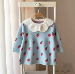 Girl's Dresses New Baby Girls Knitted Dress 2020 autumn winter Clothes Infant Toddler Tops Shirts for Newborn girl Kid Cotton Christmas Dresses