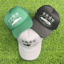 Trucker Hat Ship Embroider Printed Ball Caps Sunscreen Hats Unisex Fashion Hip Hop Cap251Z