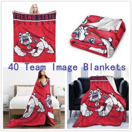 Blankets Rugs Designer Blanket Sports Basketball Team Rug Soft And Comfortable Perfect Bed Or Sofa Blanket Halloween Birthday Gift 50x60 In