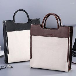 Briefcases Tote Document Bag 2023 Trend Laptop Bags For Men Brief Case Handbags Women Designer Messenger Crossbody