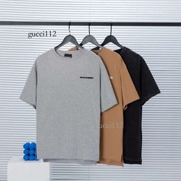 T-shirt Round Sleeve Black Oversize White Panel Sand Grade Neck Summer Short Cotton Color: High Printing designer New 2022ss Sweatshirt luxury Tr33 954