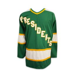 8 Nick BROPHY Hyannisport PRESIDENTS Slapshot Movie Hockey Jerseys Shirt Green Men Women Youth Double Stitched Jerseys 53