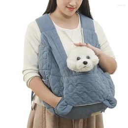 Dog Carrier Winter Cat Bags Windproof Warm Backpack Outdoor Travel For Small Dogs Soft Pet Bag Puppy