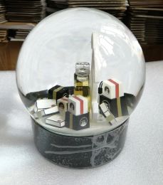 2020 New Christmas Gift Electric Big Snow Globe Classics Letters Crystal Ball Limited Gift For VIP Customer ZZ