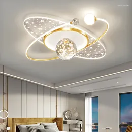 Ceiling Lights Modern Bedroom Lamp Personalized Children's Room Chandelier Creative LED Study Indoor Decorative Light