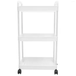 Kitchen Storage Roller Cart Organisation Small Rolling Trolley Shelf Utility With Wheels