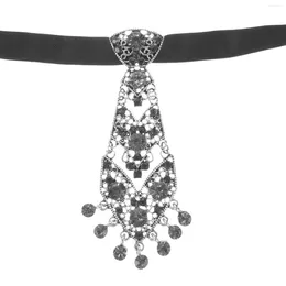 Bow Ties Universal Diamond-encrusted Small Tie Men And Women Rhinestones Sequin For