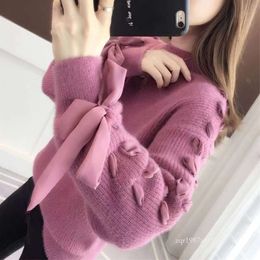 Designer Brand Clothing women's Sweaters Solid Colour Knit Warm Decoration Letter Letter Sweaters Fashion Sweater Long high-end new products