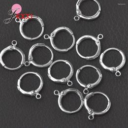 Hoop Earrings Promotion Wholesale Real 925 Silver Needle Lever Back Earwires Diy Supplies Handmade Making Jewellery Findings