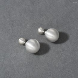 Stud Earrings Ball (15.9 Mm 7.6mm) In Sterling Silver Or 14k Gold-Plated