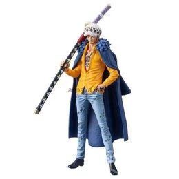 Action Toy Figures 20cm Japanese Anime Figure One Piece DXF Wano Country Trafalgar Law PVC Statue Collection Model Toys GiftsL231216