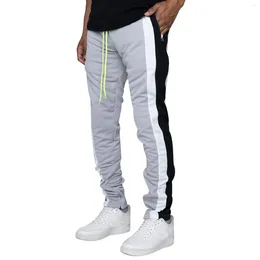 Men's Pants Street Casual Sports Multi Pocket Tie Up Assorted Colours Warm Woven Cargo Harem Wide Leg