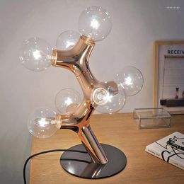 Table Lamps Light Luxury Bedside Lamp Bedroom Minimalist Creative Designer Bauhaus High Quality