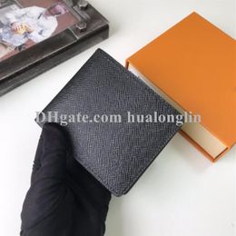 Designer Short Wallet Men Man Purse Card holders Original box fashion promotion whole discount cards holders cash212h