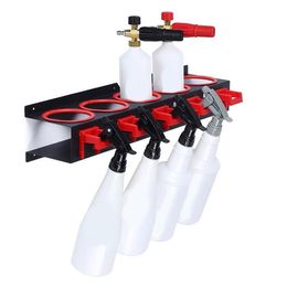 Spray Bottle Storage Rack Abrasive Material Hanging Rail Car Beauty Shop Accessory Display Auto Cleaning Detailing Tools Hanger2400