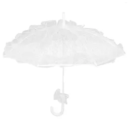 Umbrellas Parasol Umbrella For Women Children's Girls Bridal Lace Wedding Jackets Bride Manual