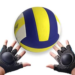 1 Pair Volleyball Training Gloves Professional Volleyball Gloves Hand Type Correction Aid Volleyball Training Equipment 231220