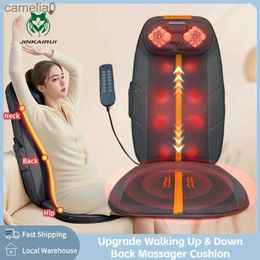 Electric massagers Newest Electric Massage Cushion Multifunctional Walking Up and Down Full Body Massager Chair Heating Vibration Home Office UseL231220