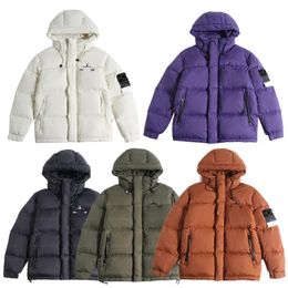 Brand down cotton jacket for man and women Men's stand-up collar outdoor warm Coat Couple casual cozy warm down jacket