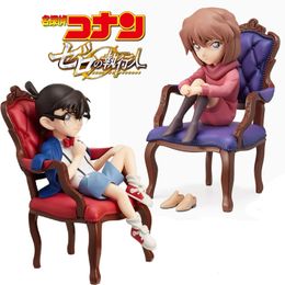 11CM Qver Detective Conan Anime Figure TMS Entertainment PVC Action Anita Hailey Figurine Collection Model Doll Gift 231220