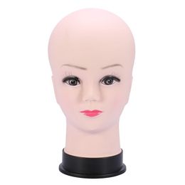 Hair Tools Female Manikin Model Wig Making Styling Practise Hairdressing Cosmetology Bald Mannequin Head Hat Headwear Display Make Up Dhbh2