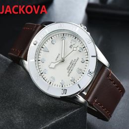 mens time clock Classic bracelet Wristwatch Battery Powers Chronograph Quartz stopwatch genuine leather strap wristwatches reloj d228L