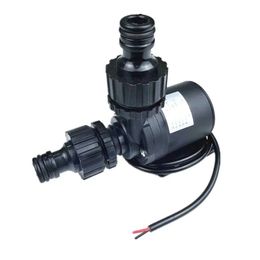 Other Faucets Showers Accs DC12V Water Pumps Lift 5M 800LH Solar Brushless Motor Circulation 24V Pump Ultra Quiet Submersibles for Fountain 231219