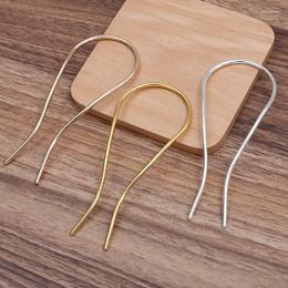 Hair Clips 20 Pieces 107 44mm Metal Arched Forks Bride Accessories Diy Hairpin Hairwear For Women