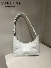 Evening Bags VIELINE Fashion Women's Hobo Bag Underarm Bag Cloud Space Cotton Pillow Wrap One-shoulder Bag 231219