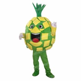 Halloween Cute Pineapple Mascot Costume Cartoon Character Outfits Suit Adults Size Outfit Holiday Celebration Birthday Christmas Carnival Fancy Dress