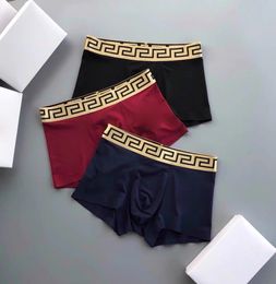 Designer-Herren-Boxershorts, Marken-Unterhosen, sexy, klassische Herren-Boxershorts, lässige Shorts, weiche, atmungsaktive Unterwäsche, hohe Qualität