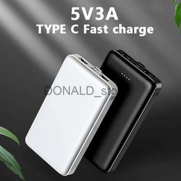 Cell Phone Power Banks 10000mAh Power Bank 5V3A 17W Fast Charge External Spare Battery Type-C Portable Phone Charger Powerbank Lithium Polymer Battery J231220