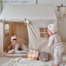 Toy Tents Tent Children Children's Room Playhouse Indoor Separate Beds for Boys and Girls Sleeping Baby Instagram Wind Toy Castle Q231220