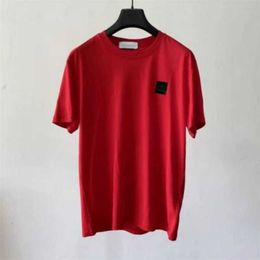 Stones Island T Shirt Summer Menswear Breathable Loose Letter Print Lovers Street Fashion Varsity fashion 100% cotton T-shirt yy2