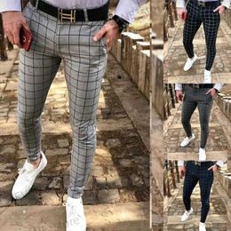 Men's Pants Men's Pants Korean Style Slim Casual Ankle Trousers Street Teenagers Spring Summer High-quality Business Casual Male Suit Pants T231220