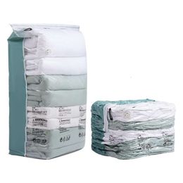 Upgrade No Need Pump Vacuum Bags Large Plastic Storage Bags for Storing Clothes blankets Compression Empty Bag Covers Travel Accessories