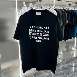 Men's T Shirts Korea Brand Cotton T-Shirt Quality Women Tshirts Letter Printing T-shirts Street Hip Hop Men Top Tee Shirt Clothing