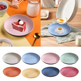 Plates 9 Inch Deep Plastic 8 Pieces And Reusable Dinner Storage Bowls With Lids Set