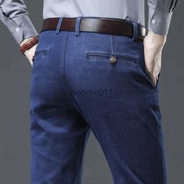 Men's Jeans KUBRO Brand Cotton Men's Jeans 2022 Denim Pants Brand Classic Clothes Overalls Straight Trousers For Men Blue Jeans Size 30-38 L231220