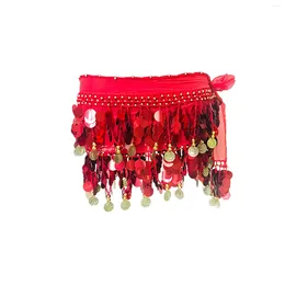 Belts Women's Carnival Sequin Tassel Waist Chain Hip Scarf Performance Belt Adjustable Leather For Men Dress Pants