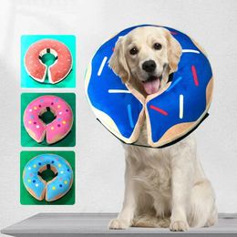 Dog Apparel Inflatable Collar Isabelino Anti-bite Injury Elizabethan For Dogs Cat Recovery Neck Wound Protective Pet Accessrioes