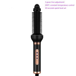 2023 Automatic Hair Curling Iron Rotating Roller Auto Rotary Fast Heating Styling Dryer Comb Curler 231220
