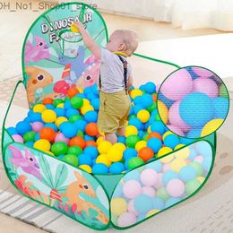 Toy Tents Portable Children's Tent Kids Play House Cartoon Ball Pool for Children Child Teepee Tipi Tent Ball Pool Indoor Baby Tent Toys Q231220